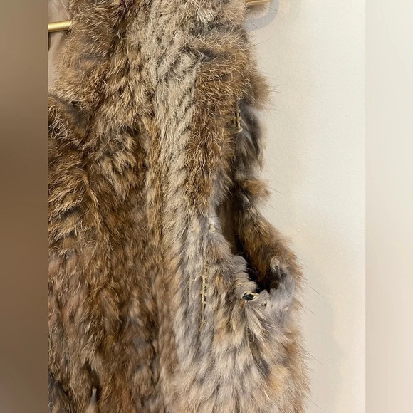 525 rabbit fur vest - Picture 2 of 7